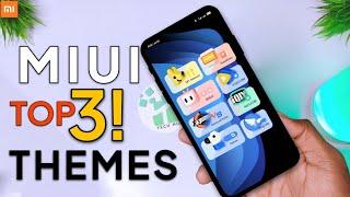 Miui 12 Top 3 Premium themes | Best Miui 12 theme with Charging Animation | New Miui 12.5 theme