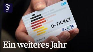 Finanzierung des Deutschlandtickets für 2025 gesichert