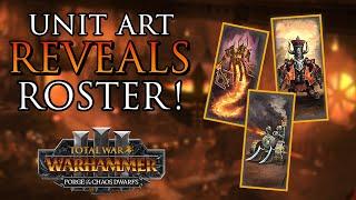Most of CHAOS DWARF Roster revealed with Unit Cards!