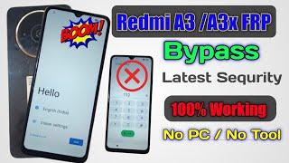 Redmi A3/A3x FRP Bypass Latest Security | 100% Working Method (No PC/No Tool) 