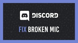 Fix: Discord mic not working | Complete guide