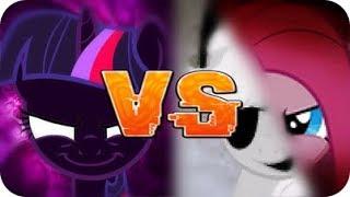 Nightmare Twilight Sparkle VS Zalgo Jack/Pinkamena