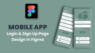 Design Login And SignUp Page In Figma