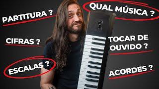 O que Aprender no Teclado (em ordem)