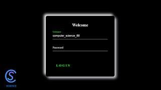 Dark Login Form with floating Placeholder Text - Pure CSS Label Slide Up on Focus - No jQuery | CSS