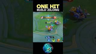  WATCH THIS - BEST BUILD ZILONG 2024 (ONE HIT) ~ MLBB  #mobilelegends #onehitbuild #zilong #short