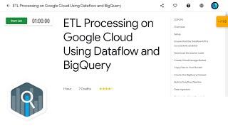 ETL Processing on Google Cloud Using Dataflow and BigQuery #GSP290 #30daysOfGoogleCloud