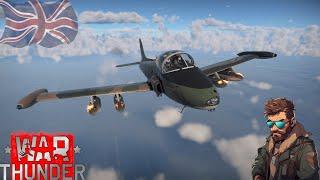 Lets Play War Thunder AF #127 - Royal Air Force 6.3: Strikemaster Mk.88 - Fülle sie mit Blei