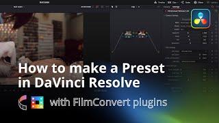 How To Save Your Plugin Settings as Presents: DaVinci Resolve