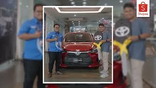 Pemenang Mobil Toyota Agya dalam Flash Sale Akbar RP1 di Shopee!