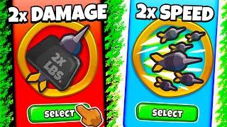 BTD 6 Rogue-Like Mod: 2x DAMAGE vs 2x SPEED