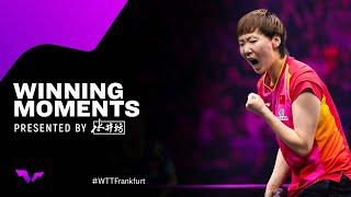 Winning Moments from #WTTFrankfurt 2024 | Presented by Shuijingfang