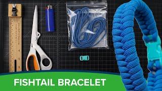 Paracord Fishtail Bracelet—Beginner Tutorial