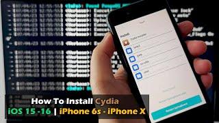 How To Install Cydia iOS 15.0- 16.5.1 |  iPhone 6s - iPhone X With Cydia Installer