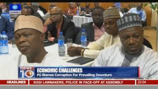 FG Blames Corruption For Prevailing Downturn