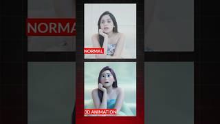 Normal To 3D Animation Ai Video Editing | 3D Animation Ai Photo Editing