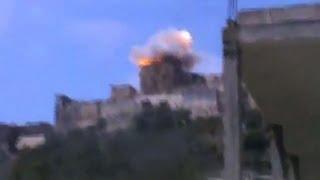 Syria's famed Crusader fort hit in air raid