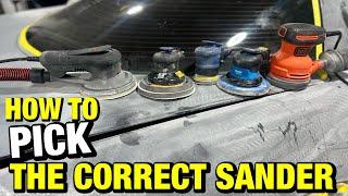 Choose the Correct Sander to Paint Your Car