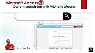 Create a Search Bar in Microsoft Access Using Macros | Step-by-Step Tutorial