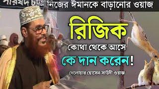 রিজিক কি দেলোয়ার হোসেন সাউদী, delwar hussain saidi trimcut5 #voiceofdin