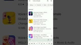 Best voice changer app in google play store