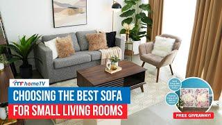 Choosing the Best Sofa for Small Living Rooms | Mandaue Foam | MF Home TV