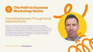 Workshop with Chris : Opening social media accounts and the different ways of promoting a business