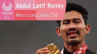  Abdul Latif Romly is a Gold Medallist Again! | Men's Long Jump T20 | Tokyo 2020 Paralympic Games