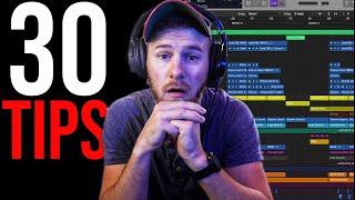 30 Music Production Tips in Under 16 Minutes