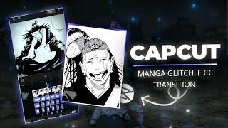 Manga Glitch + Smooth Transition | Capcut Tutorial