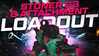 THE BEST 8 ATTACHMENT "STONER 63" LOADOUT IN BLACK OPS COLD WAR (BEST CLASS SETUP)