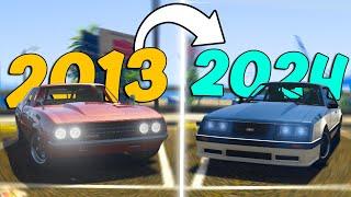 GTA Online - How the Vehicles Changed Over the Years.