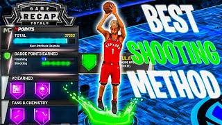 BADGE GLITCH TUTORIAL! MAXED SHOOTING BADGES IN 1 DAY! NBA 2K21 GLITCH METHOD!