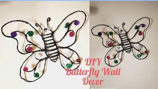 DIY Butterfly Wall Decor / Beautiful Black Butterfly Wall Art  Decor  Ideas @sv craft zone