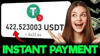 INSTANT PAYMENT  ◾ USDT Earning Site 2024  | PAYMENT PROOF 