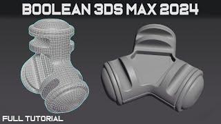 Hard Surface Modeling In 3ds Max 2024 #3dsmax #hardsurface #3dsmax2024