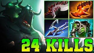 24 Kills Undying Dota 2 Dota 2 Offlane Carry Pro Gameplay Item Build Guide 7.37