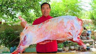 Huge Sheep Made For Rice Pilaf Recipes! The Best Way To Eat Lambs!  | Uncle Rural Gourmet