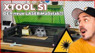 xTool S1 | 40W Laser mit Gehäuse & Absaugung endlich sicher? (2023 TEST)