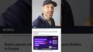 Tutorial for "Build Layouts with Bootstrap and Layout Builder in Drupal"
