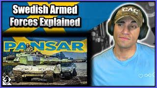 The Swedish Armored Forces Explained - Marine reacts