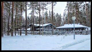 St. Petersburg, Russia. Walk around the cottage village Magic Lake