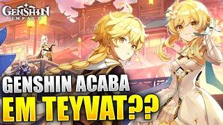 GENSHIN VAI ACABAR EM TEYVAT?? OU VAMOS PARA OUTRO MUNDO?? GENSHINZERA RESPONDE #9 | GENSHIN IMPACT