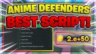 Anime Defenders Script GUI / Hack (DUPE, INFINITE GOLD, AUTOFARM, AND MORE) *PASTEBIN*