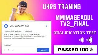 MMImageAdultV2_Final Qualification Test. UHRS Training. Make Money Online UHRS Hitapp Tricks.