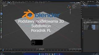 Blender Podstawy modelowania 3D Subdivision Surface Poradnik PL