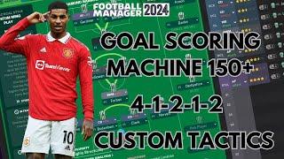 Goal Scoring MACHINE [150+] 41212 FM24 Tactic | Football Manager 2024 Best Tactics