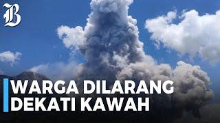 Gunung Raung Erupsi Lagi, Kini Berstatus Waspada