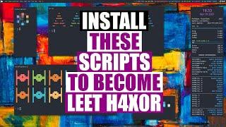 Want To Be Like DT? Install Shell-Color-Scripts And Dmscripts!