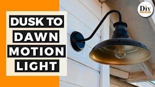 How to Install a Motion Dusk to Dawn Farmhouse Light